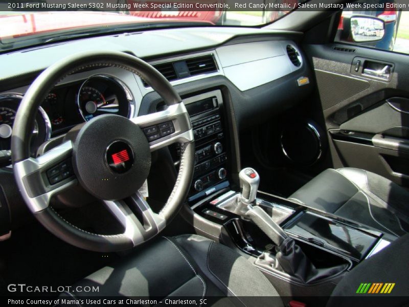 Saleen Mustang Week Special Edition Charcoal Black Interior - 2011 Mustang Saleen S302 Mustang Week Special Edition Convertible 