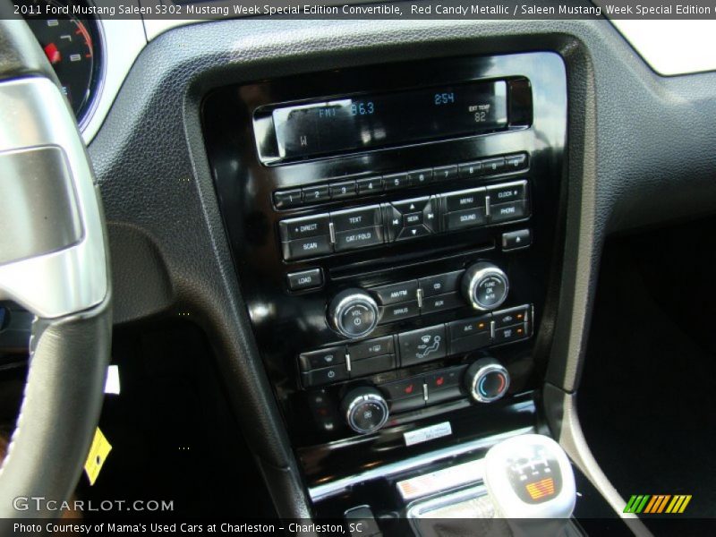 Controls of 2011 Mustang Saleen S302 Mustang Week Special Edition Convertible