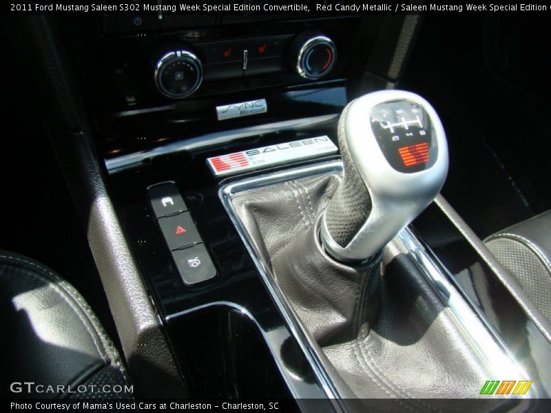  2011 Mustang Saleen S302 Mustang Week Special Edition Convertible 6 Speed Manual Shifter