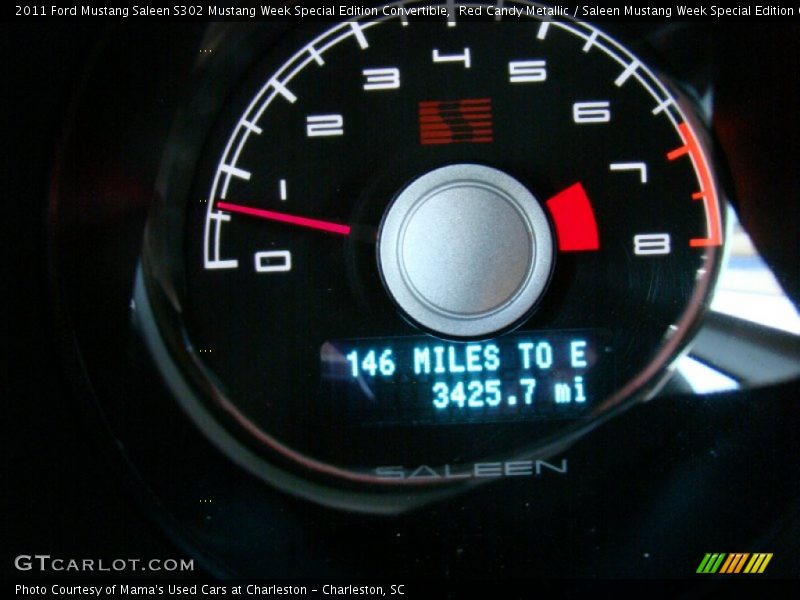  2011 Mustang Saleen S302 Mustang Week Special Edition Convertible Saleen S302 Mustang Week Special Edition Convertible Gauges