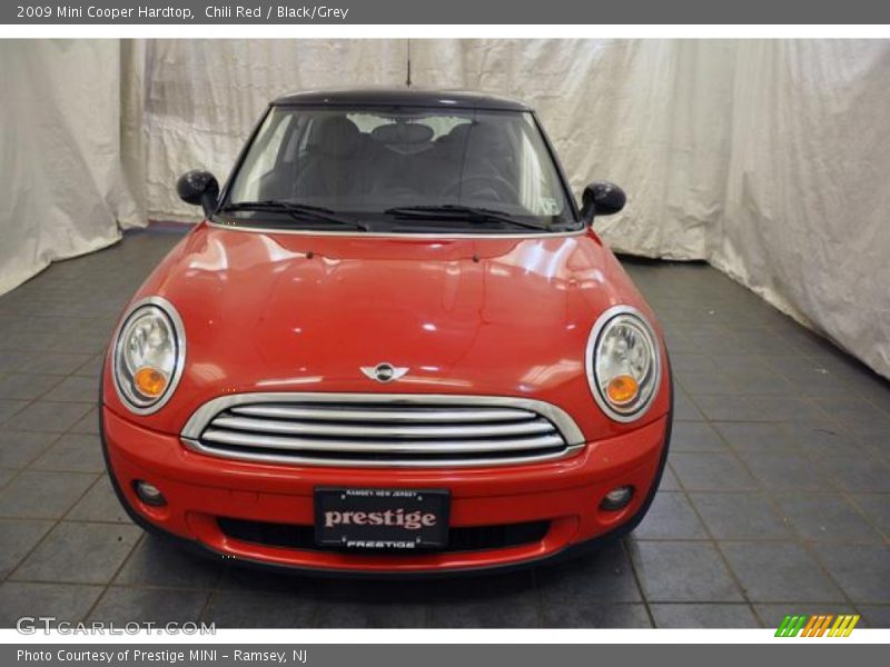 Chili Red / Black/Grey 2009 Mini Cooper Hardtop