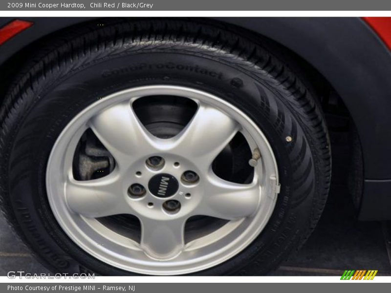 Chili Red / Black/Grey 2009 Mini Cooper Hardtop