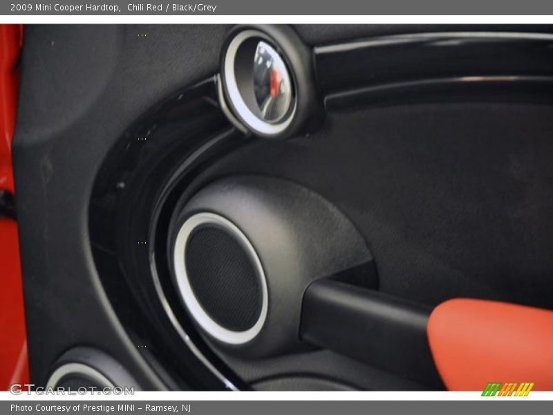 Chili Red / Black/Grey 2009 Mini Cooper Hardtop