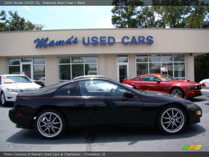 Diamond Black Pearl / Black 1990 Nissan 300ZX GS