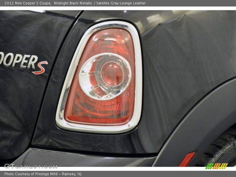 Midnight Black Metallic / Satellite Gray Lounge Leather 2012 Mini Cooper S Coupe