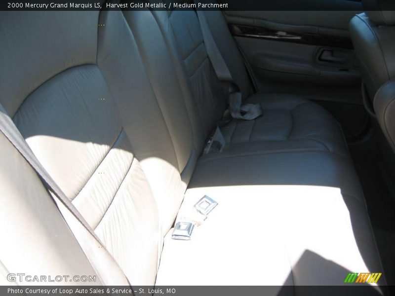 Harvest Gold Metallic / Medium Parchment 2000 Mercury Grand Marquis LS