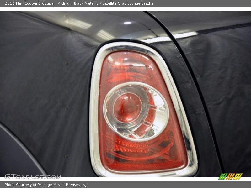 Midnight Black Metallic / Satellite Gray Lounge Leather 2012 Mini Cooper S Coupe