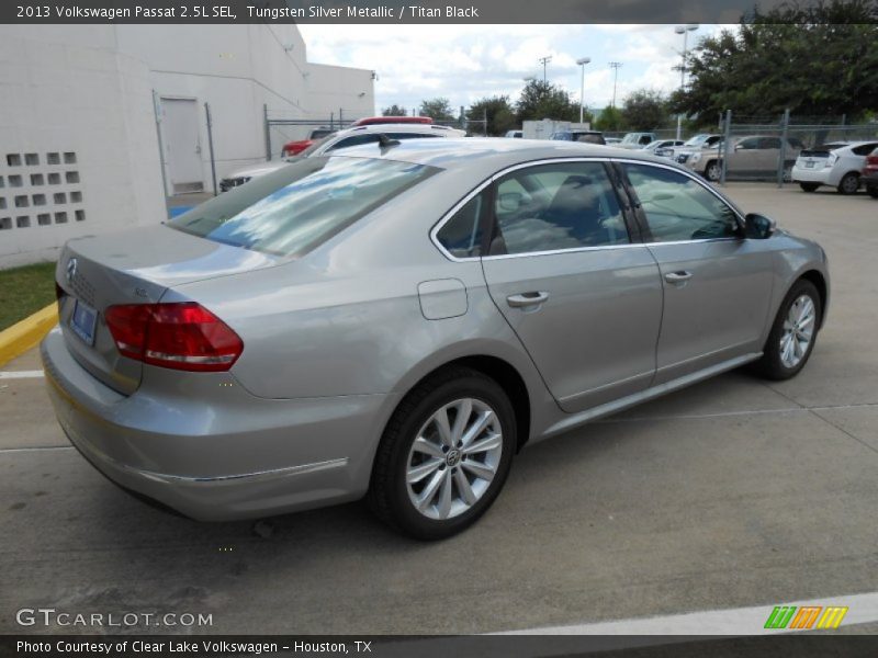 Tungsten Silver Metallic / Titan Black 2013 Volkswagen Passat 2.5L SEL