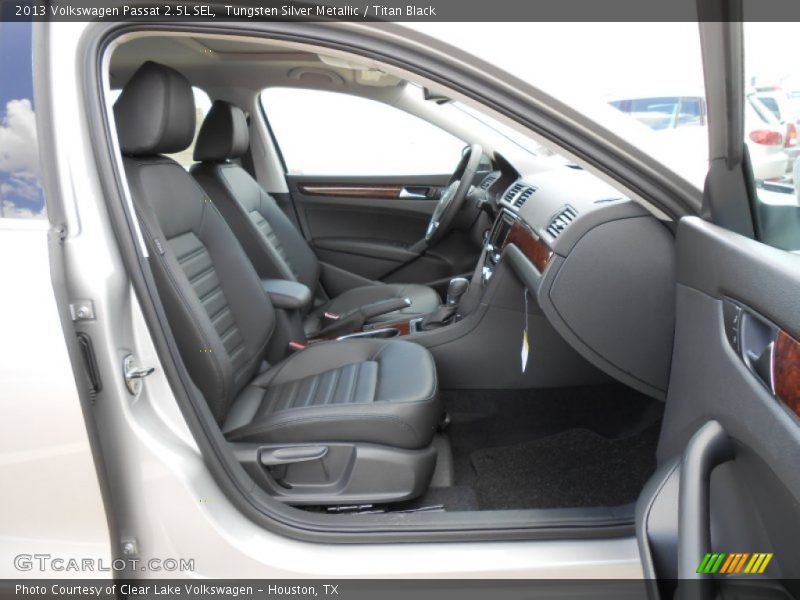 2013 Passat 2.5L SEL Titan Black Interior