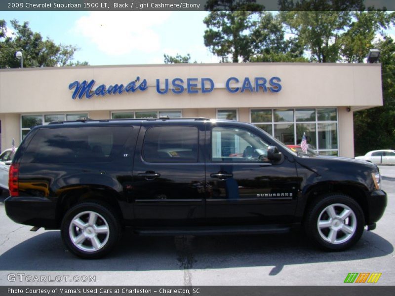 Black / Light Cashmere/Ebony 2008 Chevrolet Suburban 1500 LT
