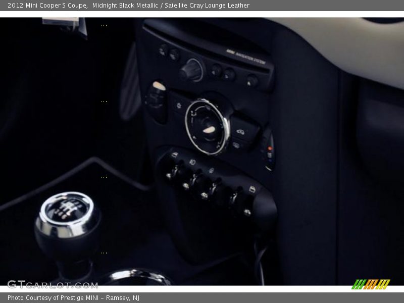 Midnight Black Metallic / Satellite Gray Lounge Leather 2012 Mini Cooper S Coupe