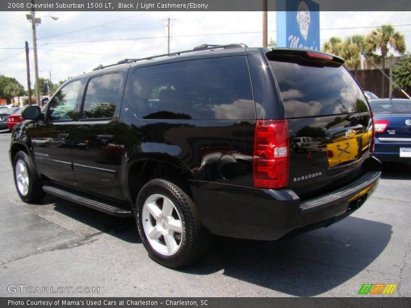 Black / Light Cashmere/Ebony 2008 Chevrolet Suburban 1500 LT