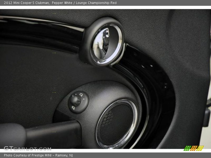 Pepper White / Lounge Championship Red 2012 Mini Cooper S Clubman