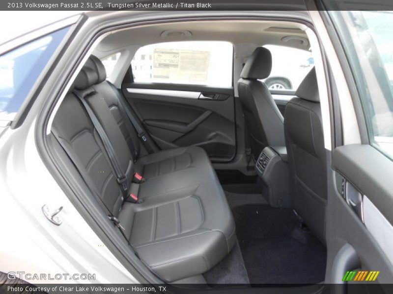 Tungsten Silver Metallic / Titan Black 2013 Volkswagen Passat 2.5L SE
