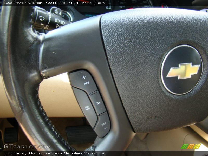 Black / Light Cashmere/Ebony 2008 Chevrolet Suburban 1500 LT