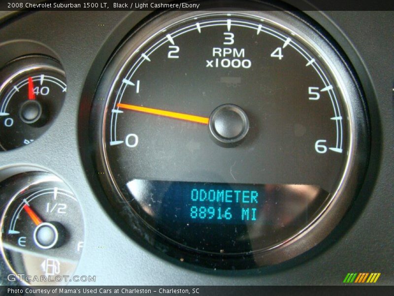 Black / Light Cashmere/Ebony 2008 Chevrolet Suburban 1500 LT