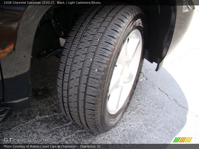 Black / Light Cashmere/Ebony 2008 Chevrolet Suburban 1500 LT