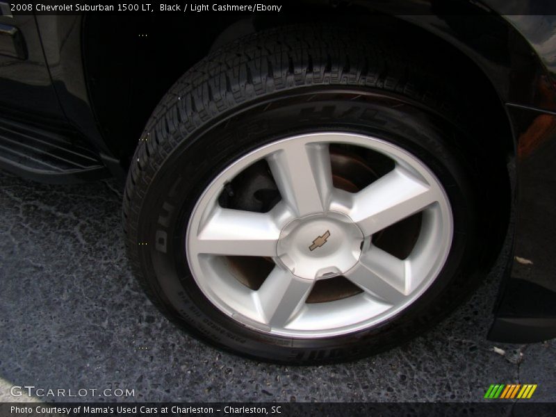 Black / Light Cashmere/Ebony 2008 Chevrolet Suburban 1500 LT