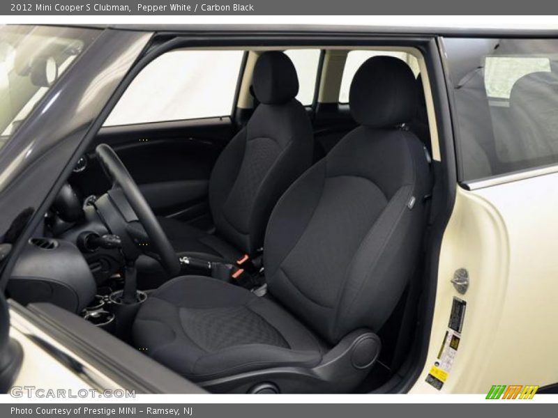 Pepper White / Carbon Black 2012 Mini Cooper S Clubman