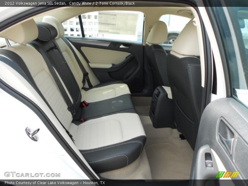 Rear Seat of 2012 Jetta SEL Sedan