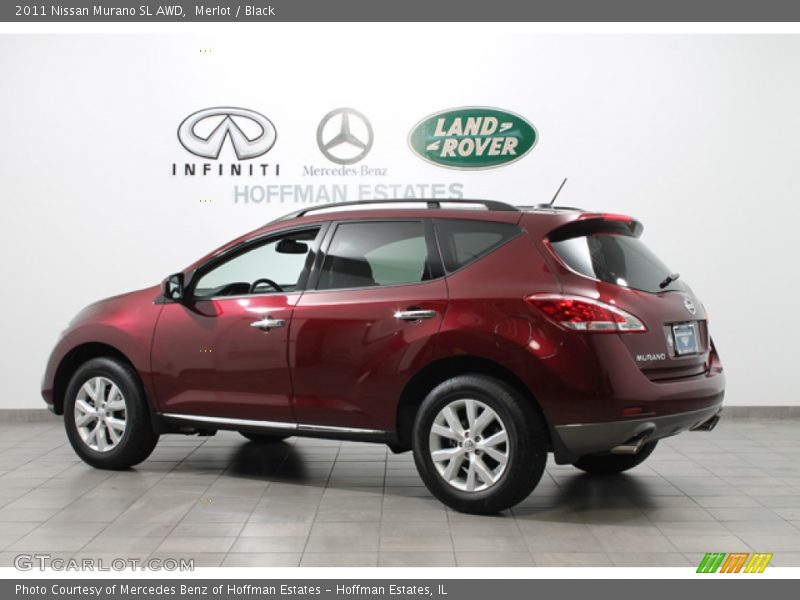 Merlot / Black 2011 Nissan Murano SL AWD