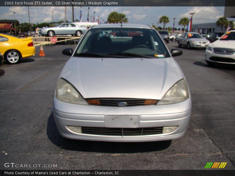 CD Silver Metallic / Medium Graphite 2003 Ford Focus ZTS Sedan