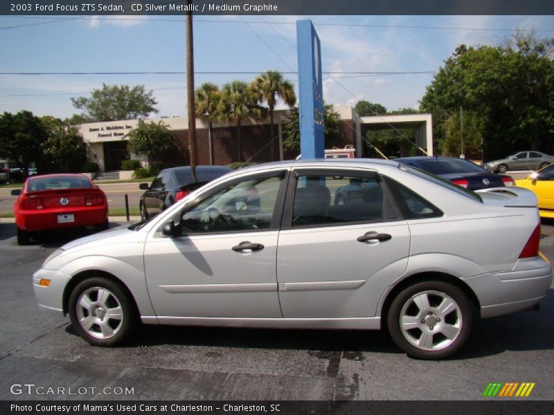 CD Silver Metallic / Medium Graphite 2003 Ford Focus ZTS Sedan