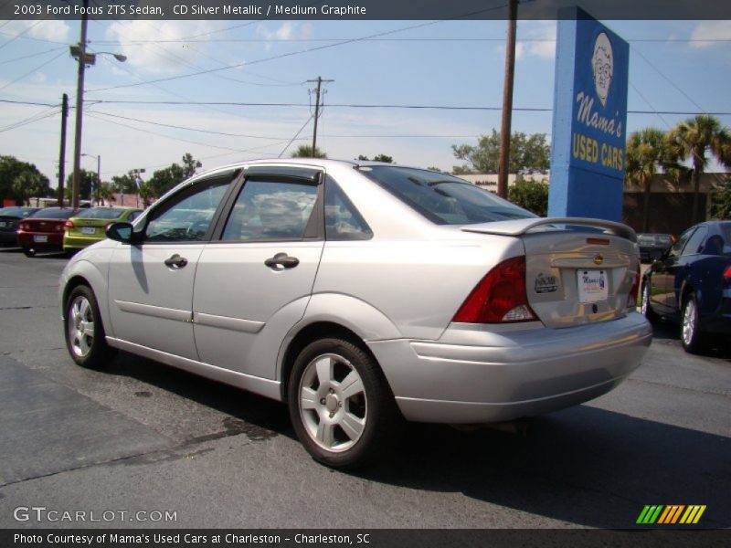 CD Silver Metallic / Medium Graphite 2003 Ford Focus ZTS Sedan