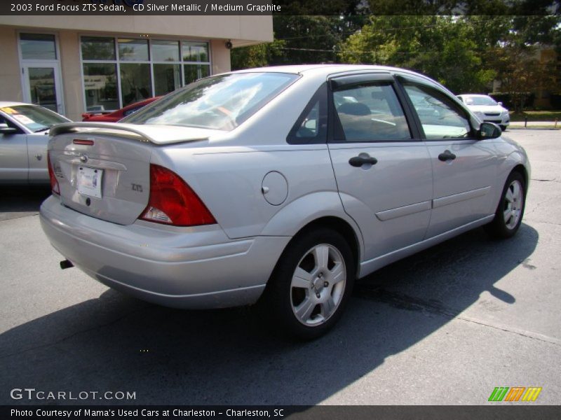 CD Silver Metallic / Medium Graphite 2003 Ford Focus ZTS Sedan