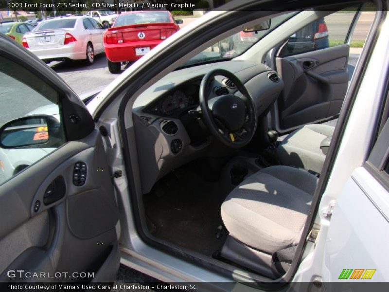 CD Silver Metallic / Medium Graphite 2003 Ford Focus ZTS Sedan