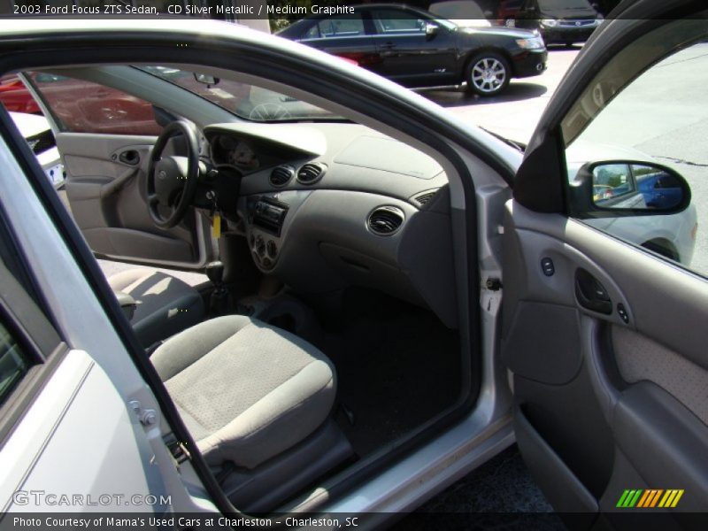 CD Silver Metallic / Medium Graphite 2003 Ford Focus ZTS Sedan