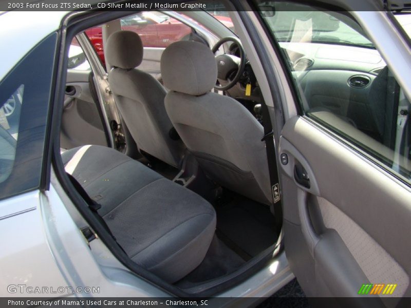 CD Silver Metallic / Medium Graphite 2003 Ford Focus ZTS Sedan