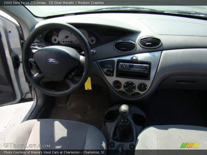 CD Silver Metallic / Medium Graphite 2003 Ford Focus ZTS Sedan