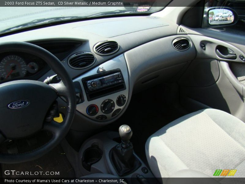 CD Silver Metallic / Medium Graphite 2003 Ford Focus ZTS Sedan