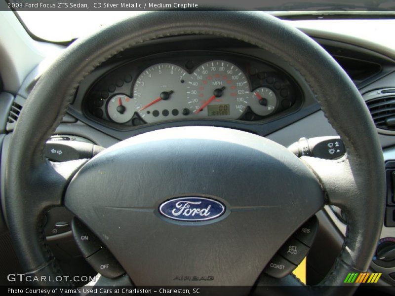 CD Silver Metallic / Medium Graphite 2003 Ford Focus ZTS Sedan