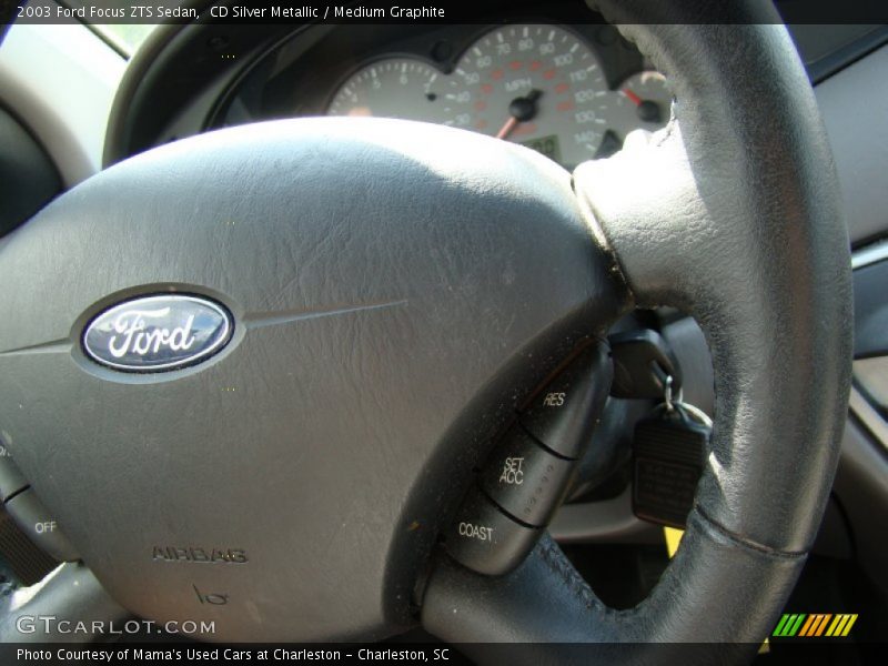 CD Silver Metallic / Medium Graphite 2003 Ford Focus ZTS Sedan