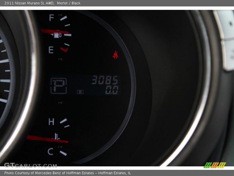 Merlot / Black 2011 Nissan Murano SL AWD