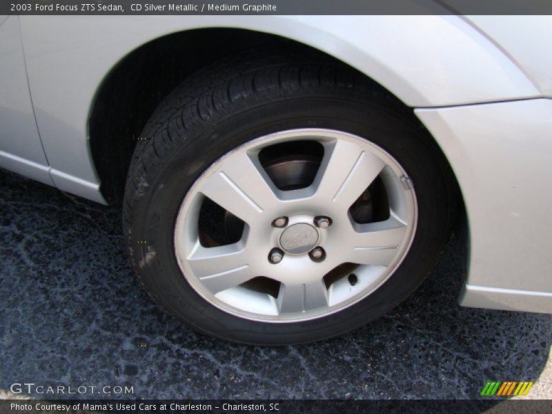 CD Silver Metallic / Medium Graphite 2003 Ford Focus ZTS Sedan
