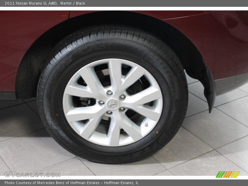 Merlot / Black 2011 Nissan Murano SL AWD