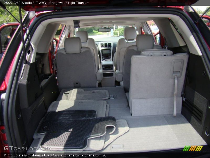 Red Jewel / Light Titanium 2009 GMC Acadia SLT AWD