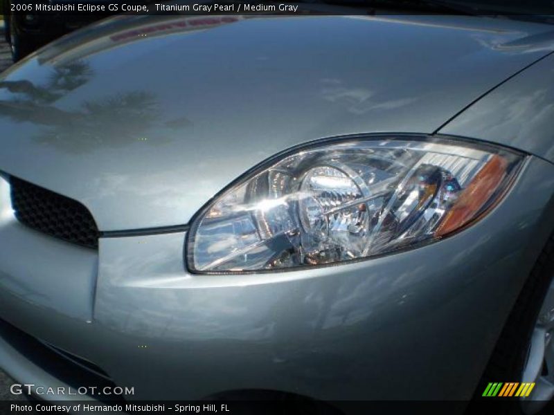 Titanium Gray Pearl / Medium Gray 2006 Mitsubishi Eclipse GS Coupe