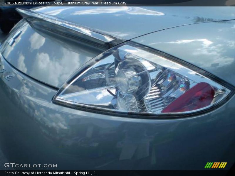Titanium Gray Pearl / Medium Gray 2006 Mitsubishi Eclipse GS Coupe