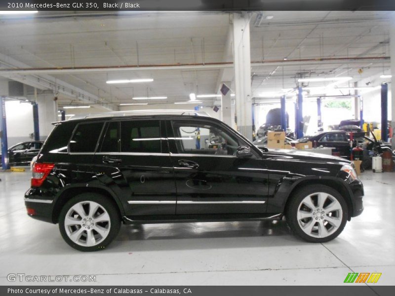 Black / Black 2010 Mercedes-Benz GLK 350