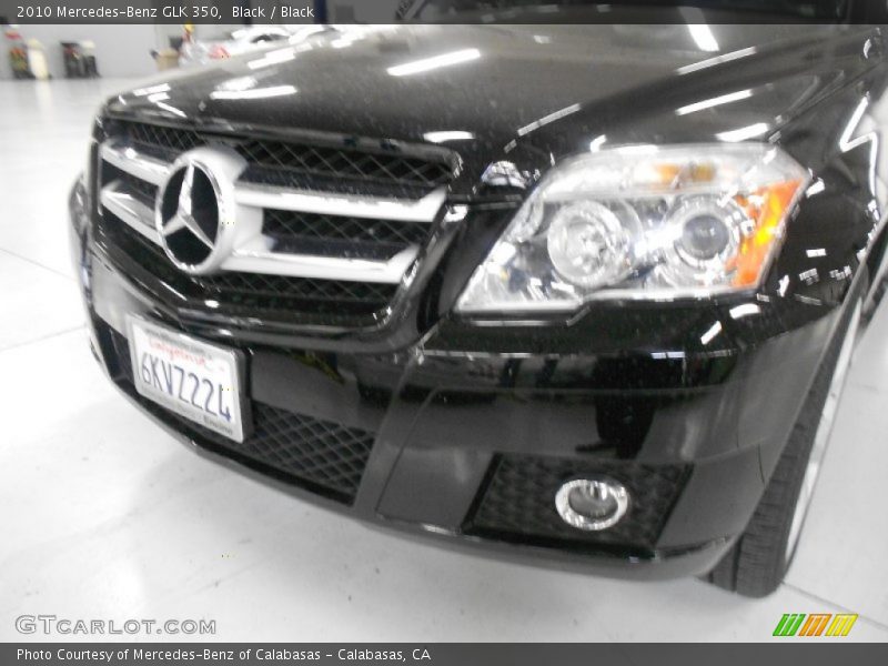 Black / Black 2010 Mercedes-Benz GLK 350