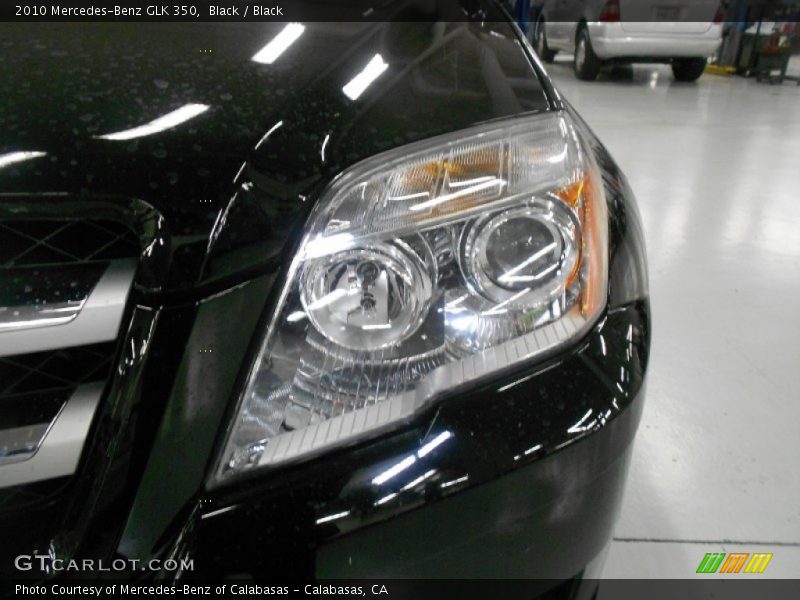 Black / Black 2010 Mercedes-Benz GLK 350