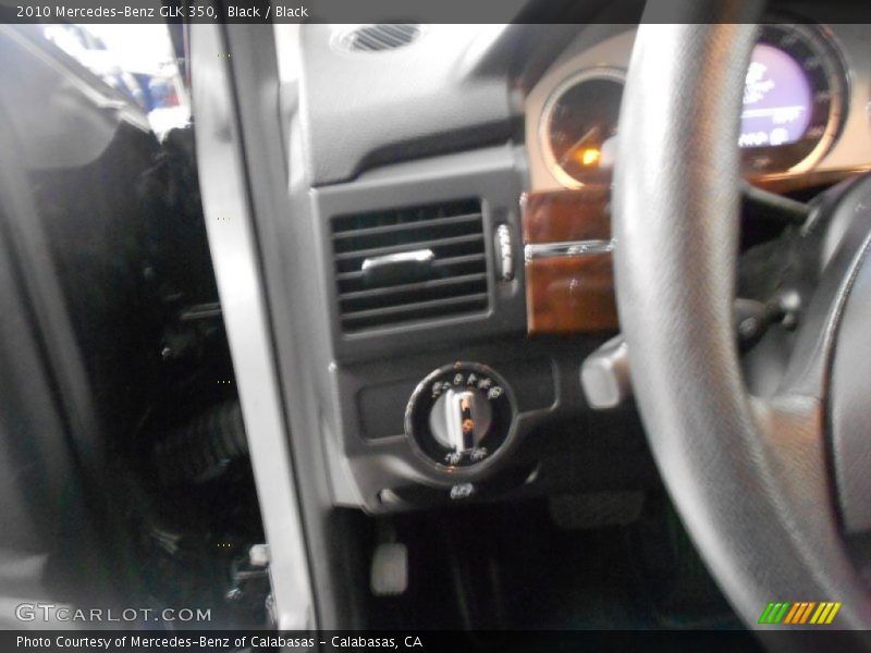 Black / Black 2010 Mercedes-Benz GLK 350