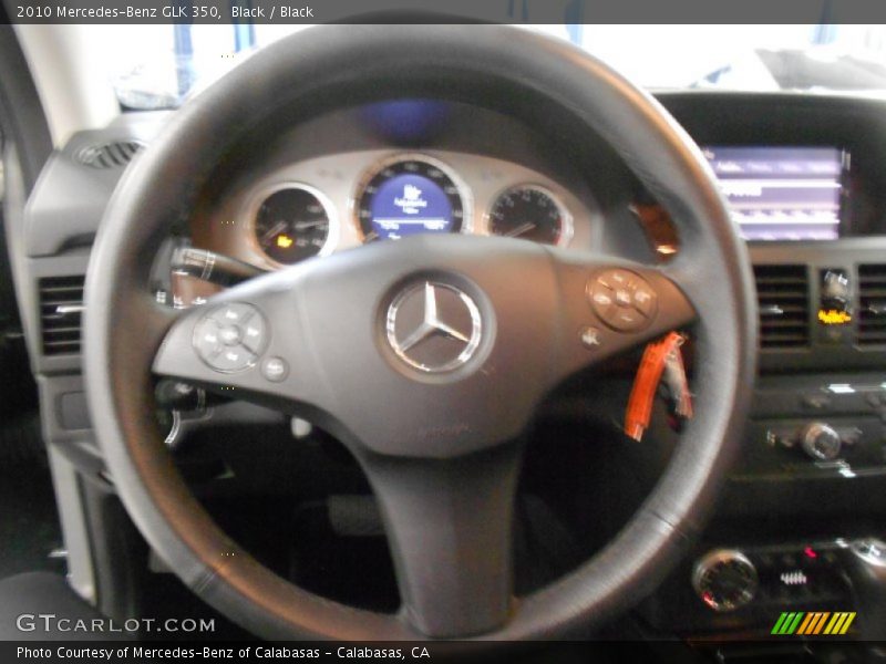 Black / Black 2010 Mercedes-Benz GLK 350