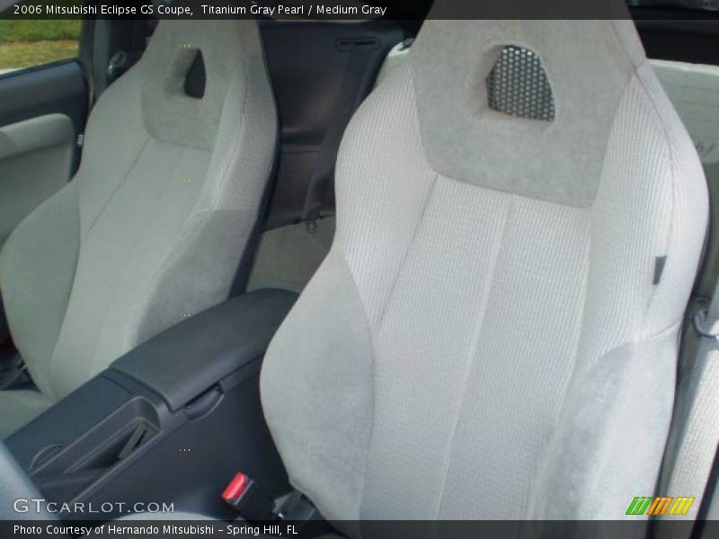 Titanium Gray Pearl / Medium Gray 2006 Mitsubishi Eclipse GS Coupe