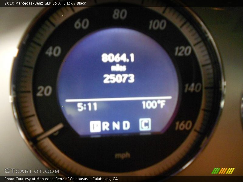 Black / Black 2010 Mercedes-Benz GLK 350