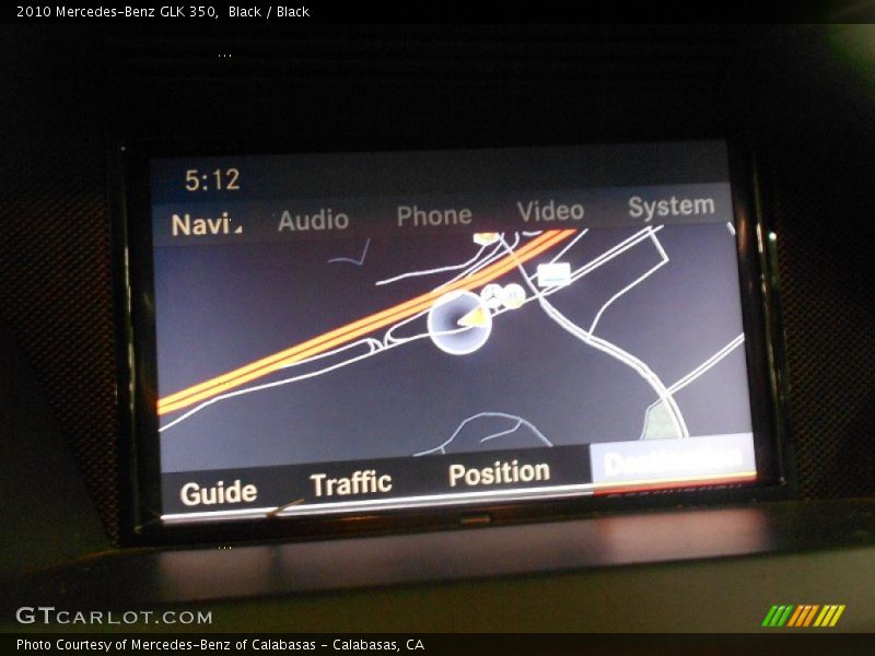 Black / Black 2010 Mercedes-Benz GLK 350